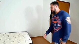 Fitness milf rides and gets creampie.