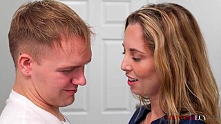 Pristine Edge: Petite Millie Morgan Blows Joshua Lewis POV