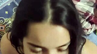 white wolf ofc dropping deepthroat cumshots on white moon's face