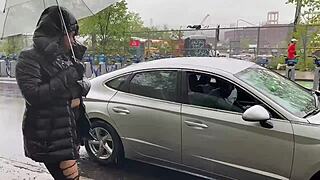 Hey, give me head for a ride home with this monster cock, thoty part 1