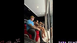 sara blonde sucks lover's big cock, humiliates husband