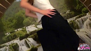 These skinny jeans are so fucking tight, babe