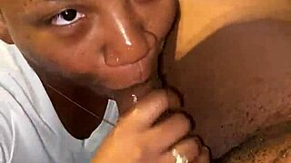 Does Mz Pretty Love Sucking Black Cock?