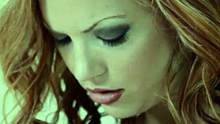 jayden cole touches her big tits and pussy while masturbating nude