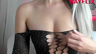 Oh, if you were my cuckold, you'd watch this sexy blonde humiliate you!