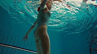 why is dasha naked underwater in the shower, getting all wet?