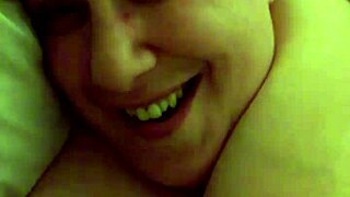 Amanda's Passionate Embrace with Her Huge Tits