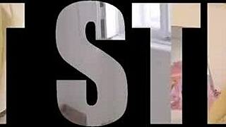 sweety plum cosplay blonde licks shoes in wild trailer