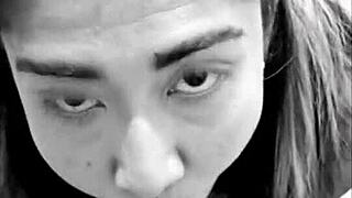 Latina Sensual Facial Cumshot Finale