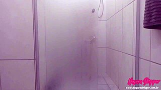 Sexy blonde Nayara takes a bath, what do you think?