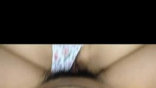 The teen amateur bent over for doggystyle anal sex with cock