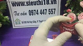 The Vietnamese sugarbaby helps a big horny penis experience pleasure