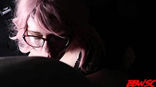 BBW sucking cock compilation featuring deepthroat and cumshots