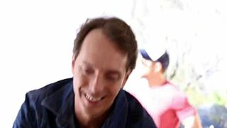 pornstar sucking cock in high definition with fingering