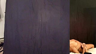 This small inexperienced girl shows a lap dance