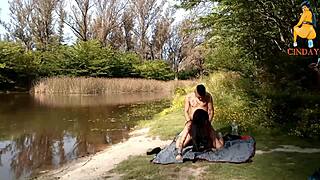 Latina teen's wild river adventure: exclusive making