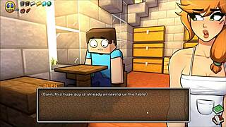 alex in cooking apron accidently gave me a hard boner in hornycraft