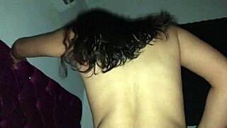 My brunette stepsister came to my room for hard sex.