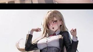 i collected these ai images of giantess hentai, huge boobs and tits in compilation, tall figures part 01 by giantshaf