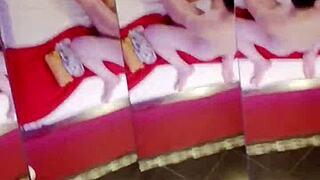 i lick my stepsister's pussy and she lets me record it.