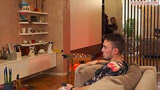 hes cheating on me with petite russian caught in assfucking threesome