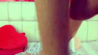 Caught My Sexy Classmate Squirting On Webcam! 😏