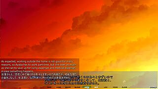 i'm riding this milf's big tits in the iroha route hentai