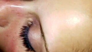 I’m pounding this horny white slut with wild abandon.