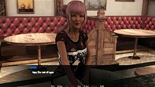 we begin playing lily's curse part one with a redhead and brunette