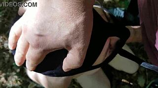 Slave girl gives double blowjob to prince in the forest