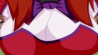 circus baby with big boobs in anime hentai