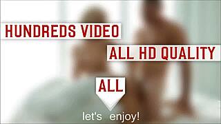 american brunette milf hooks up with asian guy for interracial