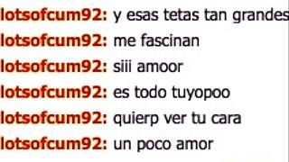 me corro rico con valerymiller en web chat