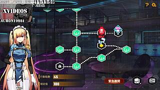 In this hentai, the black character gives a footjob to the monster cock