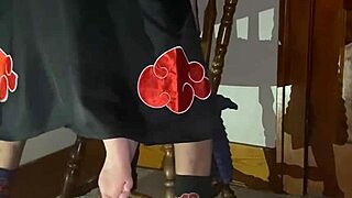Is Babymama Ready For Akatsuki Member's Monster Cock Stretching Her In Cosplay?