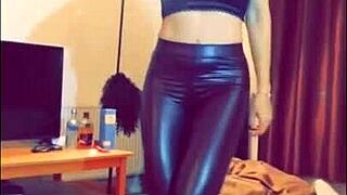 I was with my naughty British lover in London, flashing and taking his big black cock in my mouth for cum.