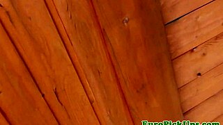 Euro girl next door gets fucked for cash by neighbor