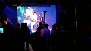 Woman performs public breast milk pumping outdoors