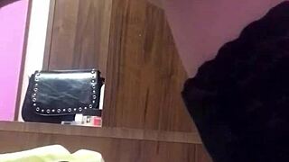 milf neighbor fingers pussy outdoors