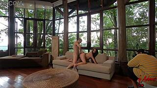 Fucking in front of the photographer