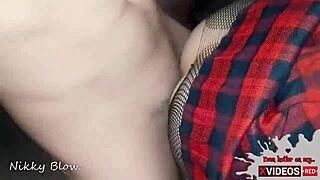 He takes my body from behind in close up pov and cums inside me