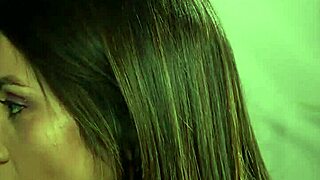 foxy sex kitten gets jizz load on her face eating all the cream