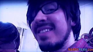 First Time Brits Tricked Into Sucking Perverted Nerd's Cock!