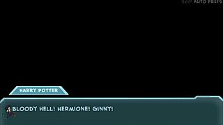 Hermione pussy in doggystyle cumshot hentai anime