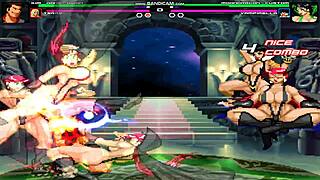 Kim Dong Hwan and Terry battle Moondragon and Vampirella