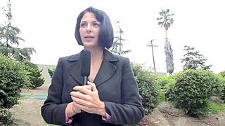 Brunette Roxanne Hall fucked hard and facials!