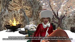 Young Wife Fucks Elves At Christmas