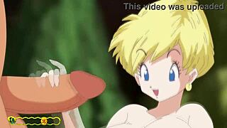 Super Slut Z HMV Wawa Squirting On Monster Cock In Hentai Compilation