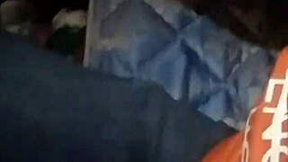 a guy gets a casual blowjob from his partner