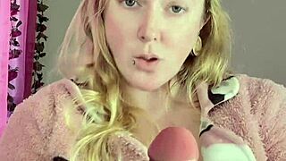 cum eating instructions with dirty talk